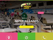 Tablet Screenshot of imperiallanes.com